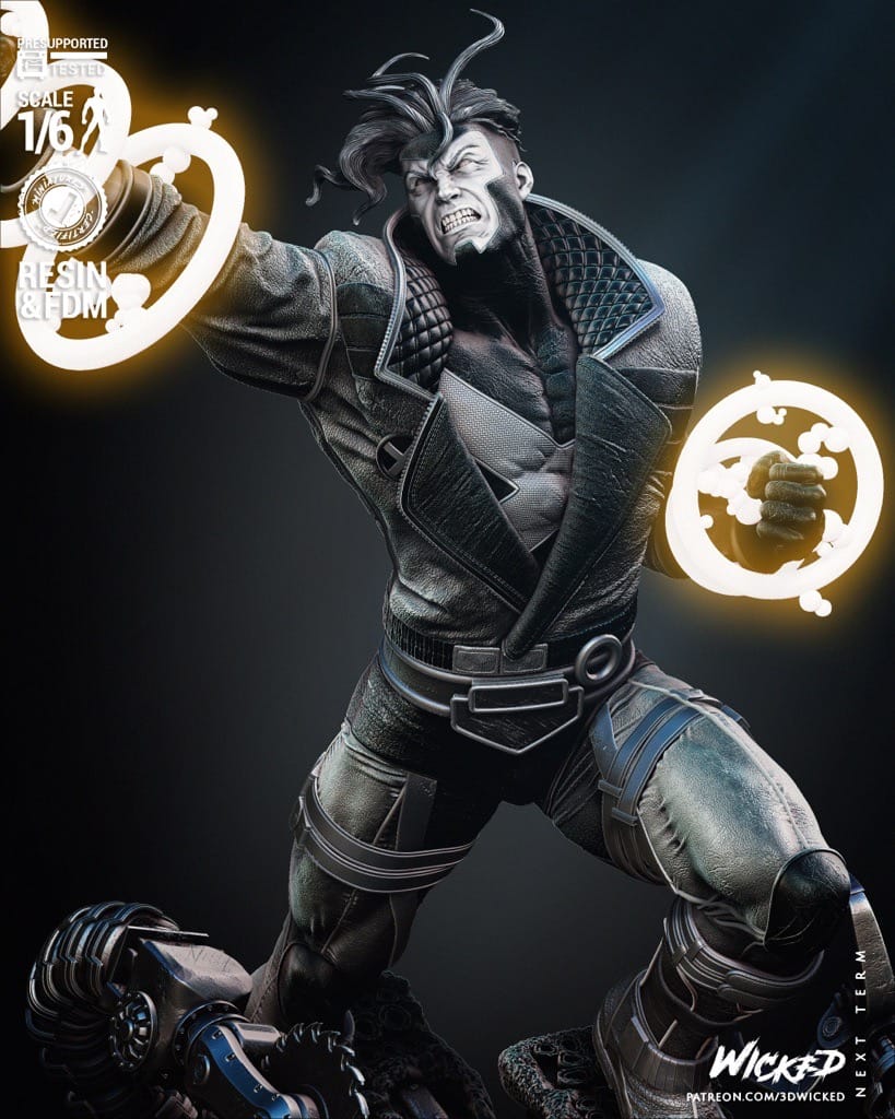 P站图纸印象馆 3DWicked 漫威 冲击波 3DWicked 漫威 冲击波