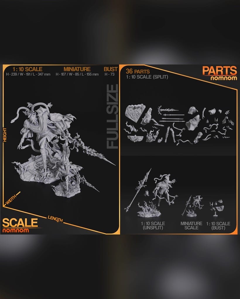 P站图纸印象馆 NomNom 艾尔登法环 梅瑟莫 NomNom 艾尔登法环 梅瑟莫