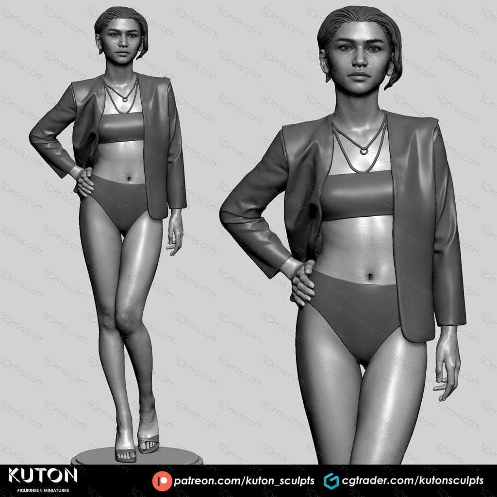 P站图纸印象馆 KUTON 沙丘 赞达亚·科尔曼 KUTON 沙丘 赞达亚·科尔曼