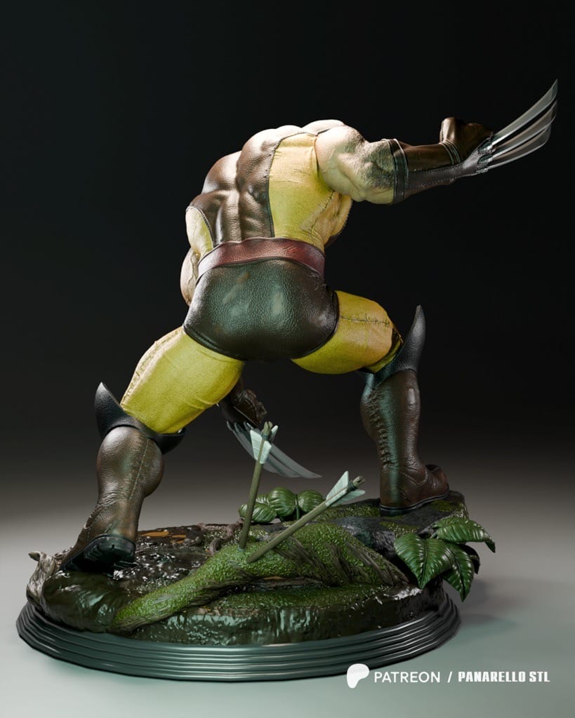 P站图纸印象馆 Panarello 漫威 金刚狼 Panarello 漫威 金刚狼