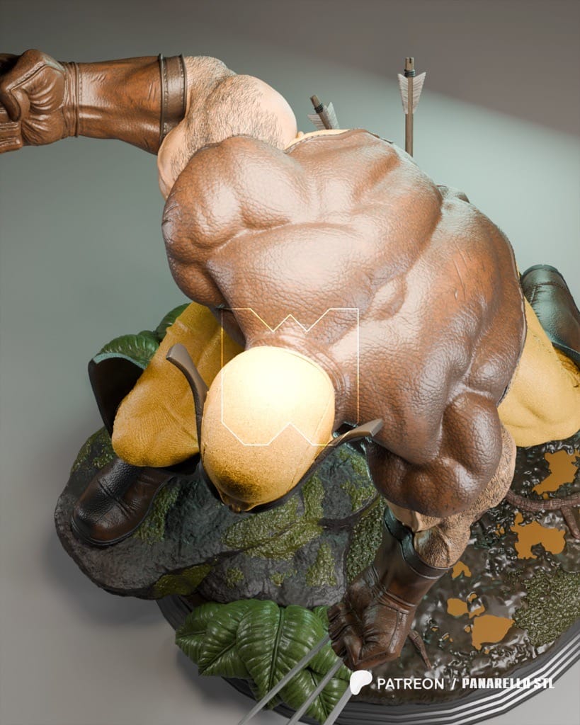 P站图纸印象馆 Panarello 漫威 金刚狼 Panarello 漫威 金刚狼