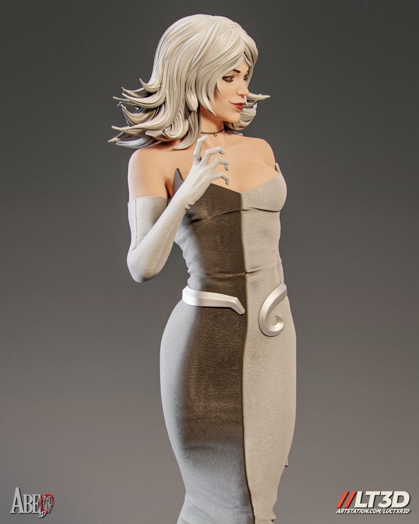 P站图纸印象馆 ABE3D 漫威 地狱火俱乐部 猫女 ABE3D 漫威 地狱火俱乐部 猫女