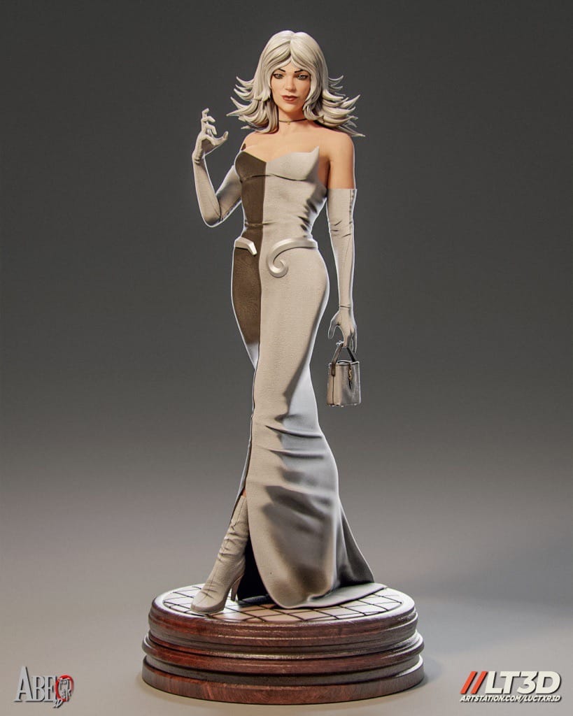 P站图纸印象馆 ABE3D 漫威 地狱火俱乐部 猫女 ABE3D 漫威 地狱火俱乐部 猫女