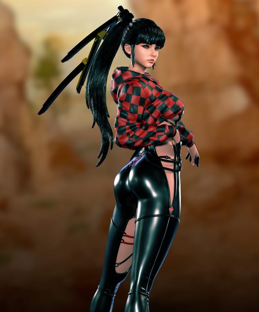 P站图纸印象馆 ABE3D 星刃 伊芙 ABE3D 星刃 伊芙