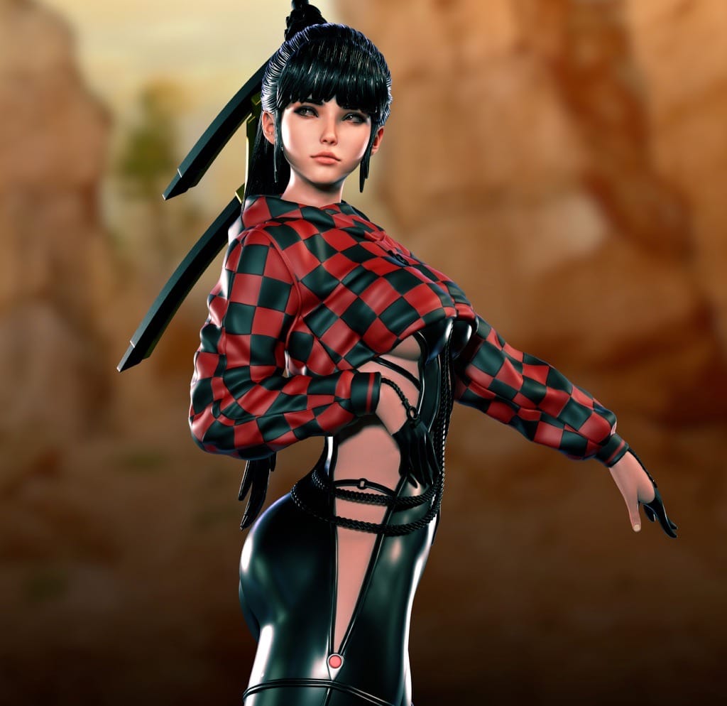 P站图纸印象馆 ABE3D 星刃 伊芙 ABE3D 星刃 伊芙