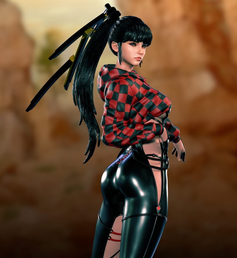 P站图纸印象馆 ABE3D 星刃 伊芙 ABE3D 星刃 伊芙