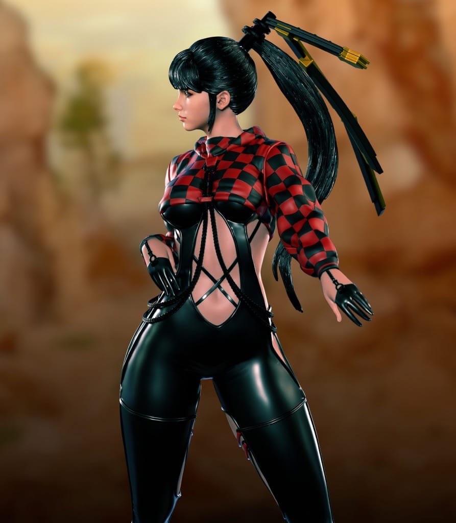 P站图纸印象馆 ABE3D 星刃 伊芙 ABE3D 星刃 伊芙