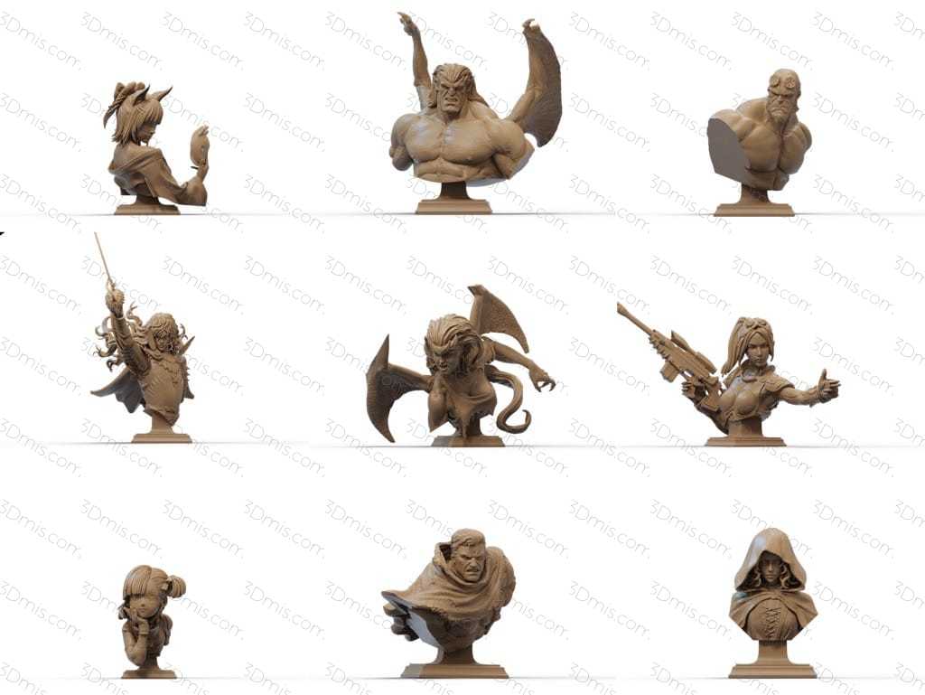 CA3D 24年7月半身像合集