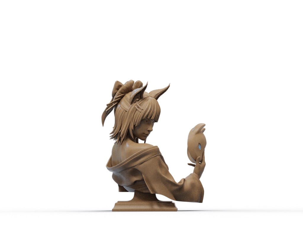 P站图纸印象馆 CA3D 24年7月半身像合集 CA3D 24年7月半身像合集