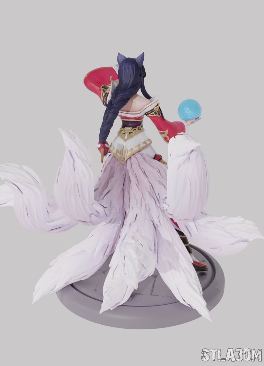 P站图纸印象馆 英雄联盟 阿狸 英雄联盟 阿狸