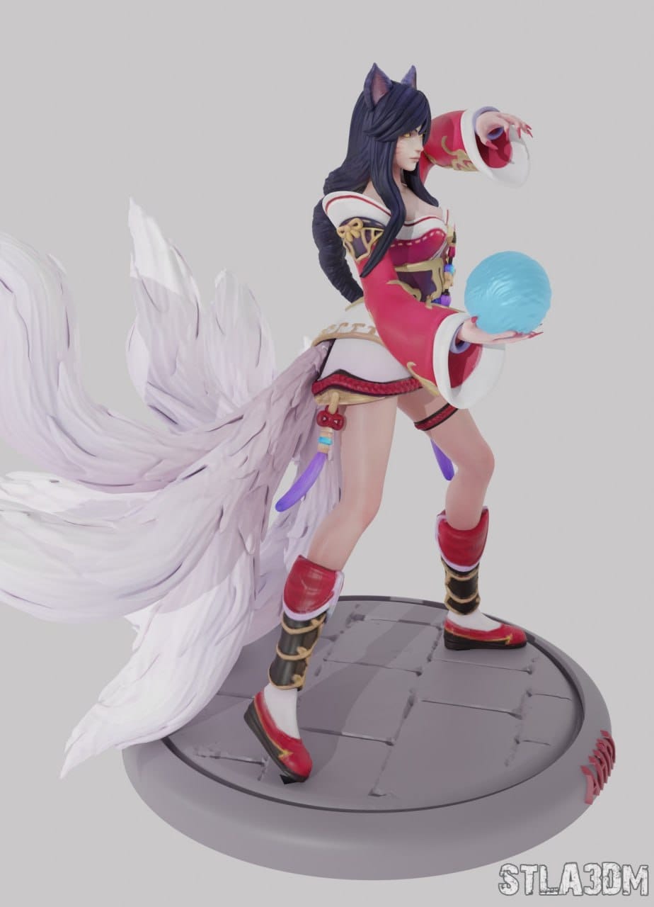 P站图纸印象馆 英雄联盟 阿狸 英雄联盟 阿狸