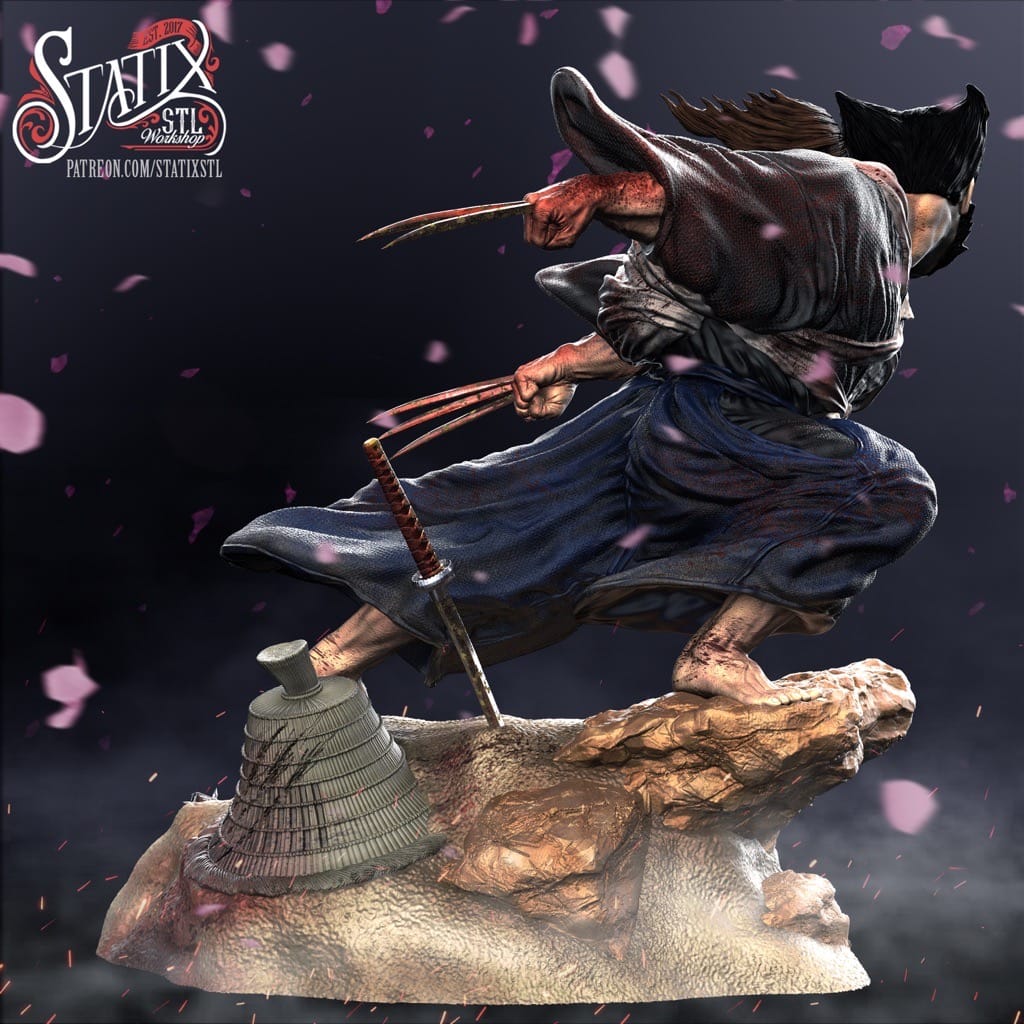 P站图纸印象馆 STATIX 漫威 金刚狼和他的幼崽 STATIX 漫威 金刚狼和他的幼崽