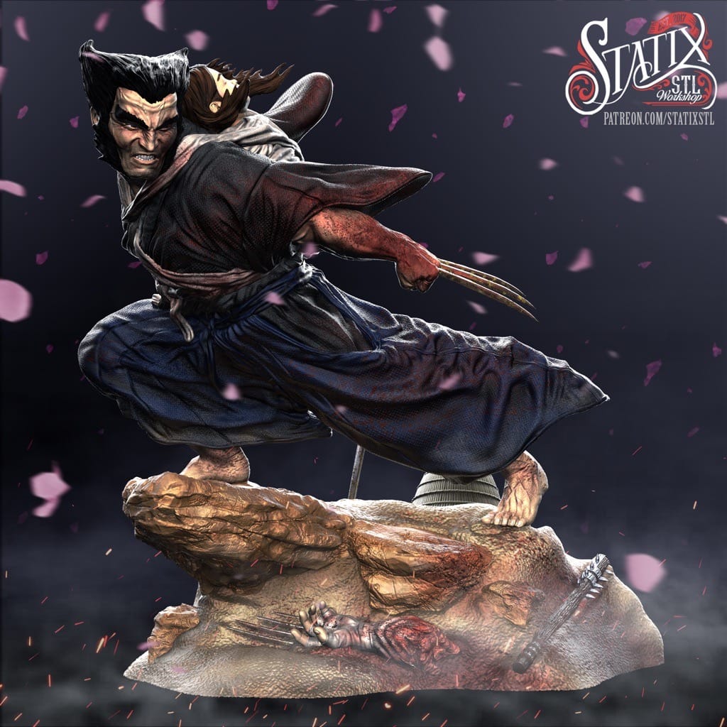 P站图纸印象馆 STATIX 漫威 金刚狼和他的幼崽 STATIX 漫威 金刚狼和他的幼崽