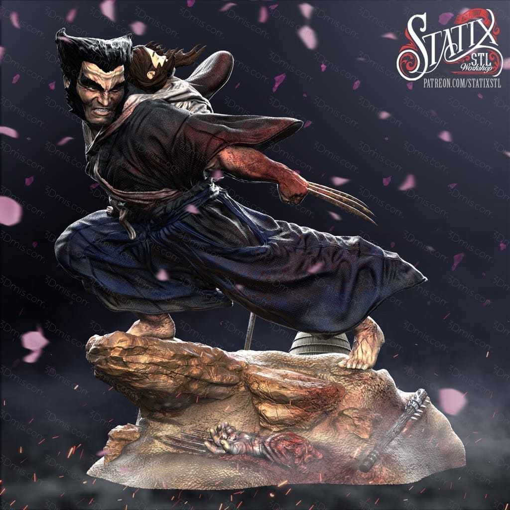 P站图纸印象馆 STATIX 漫威 金刚狼和他的幼崽 STATIX 漫威 金刚狼和他的幼崽