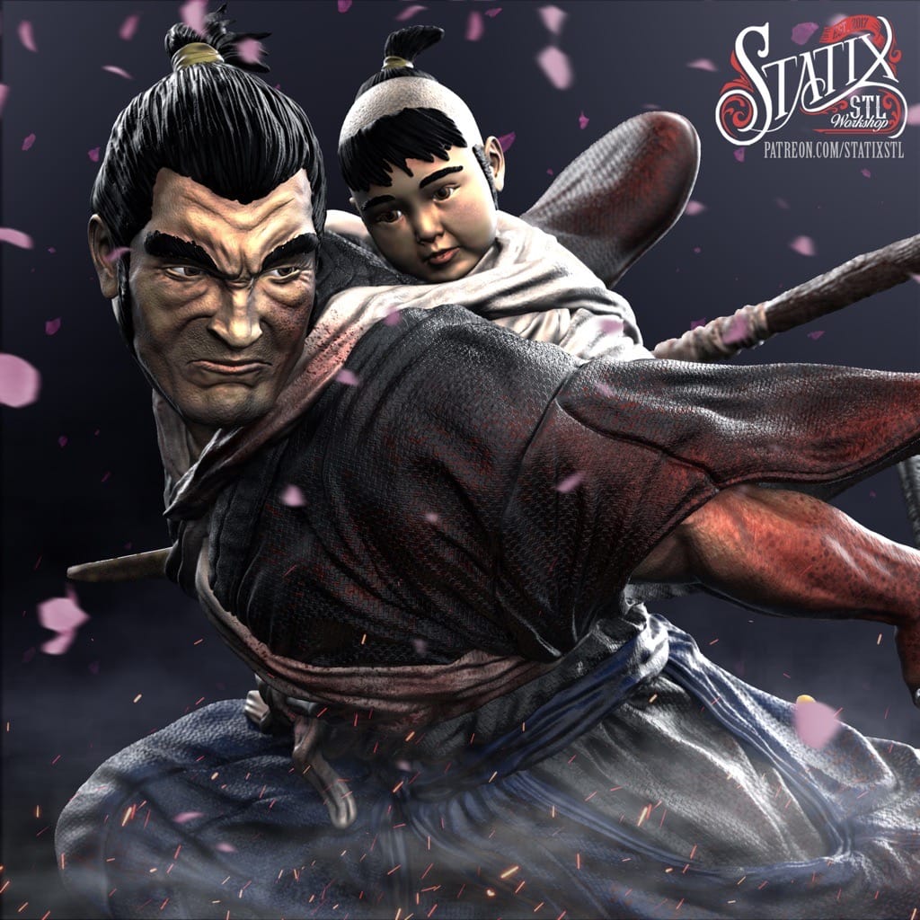 P站图纸印象馆 STATIX 漫威 金刚狼和他的幼崽 STATIX 漫威 金刚狼和他的幼崽