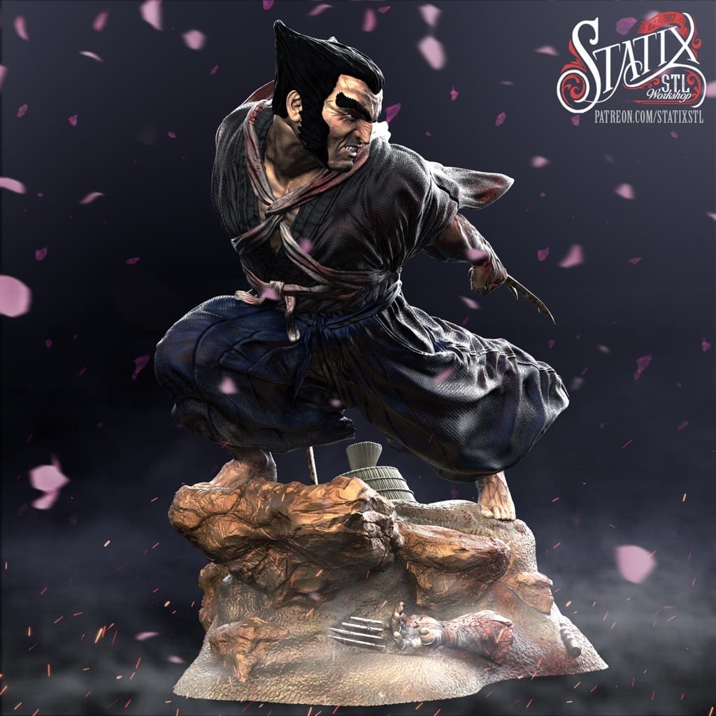 P站图纸印象馆 STATIX 漫威 金刚狼和他的幼崽 STATIX 漫威 金刚狼和他的幼崽