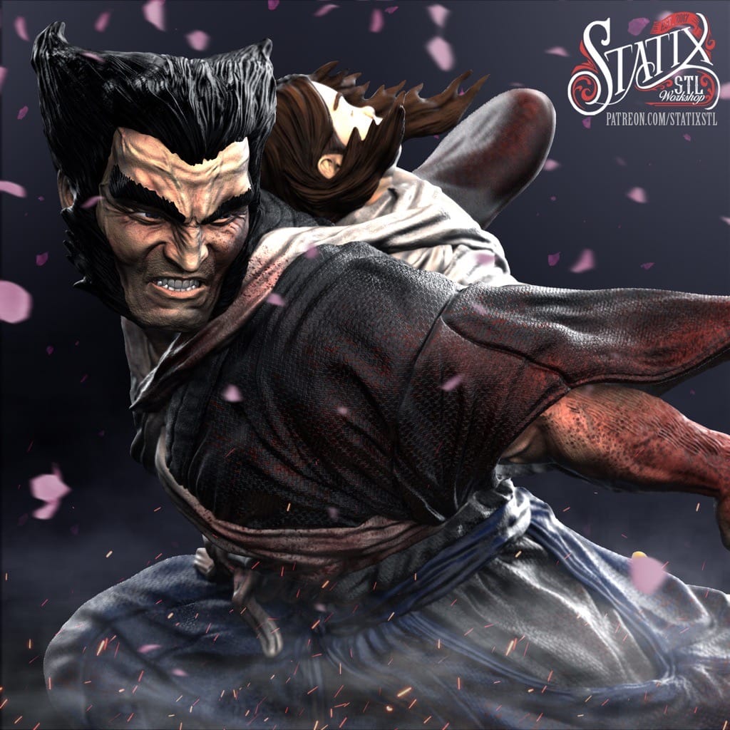 P站图纸印象馆 STATIX 漫威 金刚狼和他的幼崽 STATIX 漫威 金刚狼和他的幼崽