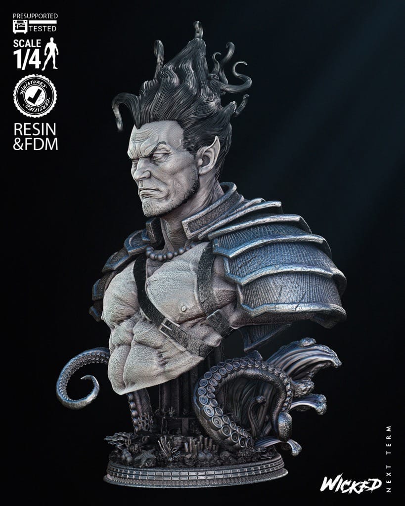 P站图纸印象馆 3DWicked 漫威 纳摩 3DWicked 漫威 纳摩