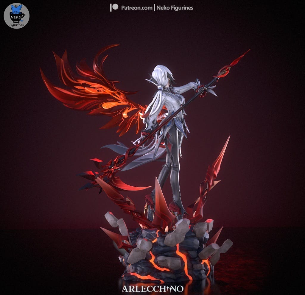 P站图纸印象馆 Neko 原神 阿蕾奇诺 Neko 原神 阿蕾奇诺