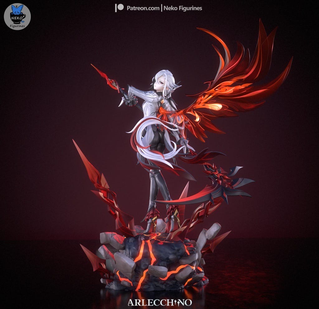 P站图纸印象馆 Neko 原神 阿蕾奇诺 Neko 原神 阿蕾奇诺