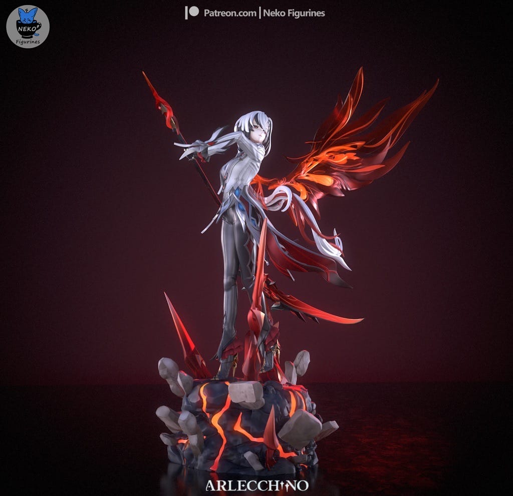 P站图纸印象馆 Neko 原神 阿蕾奇诺 Neko 原神 阿蕾奇诺