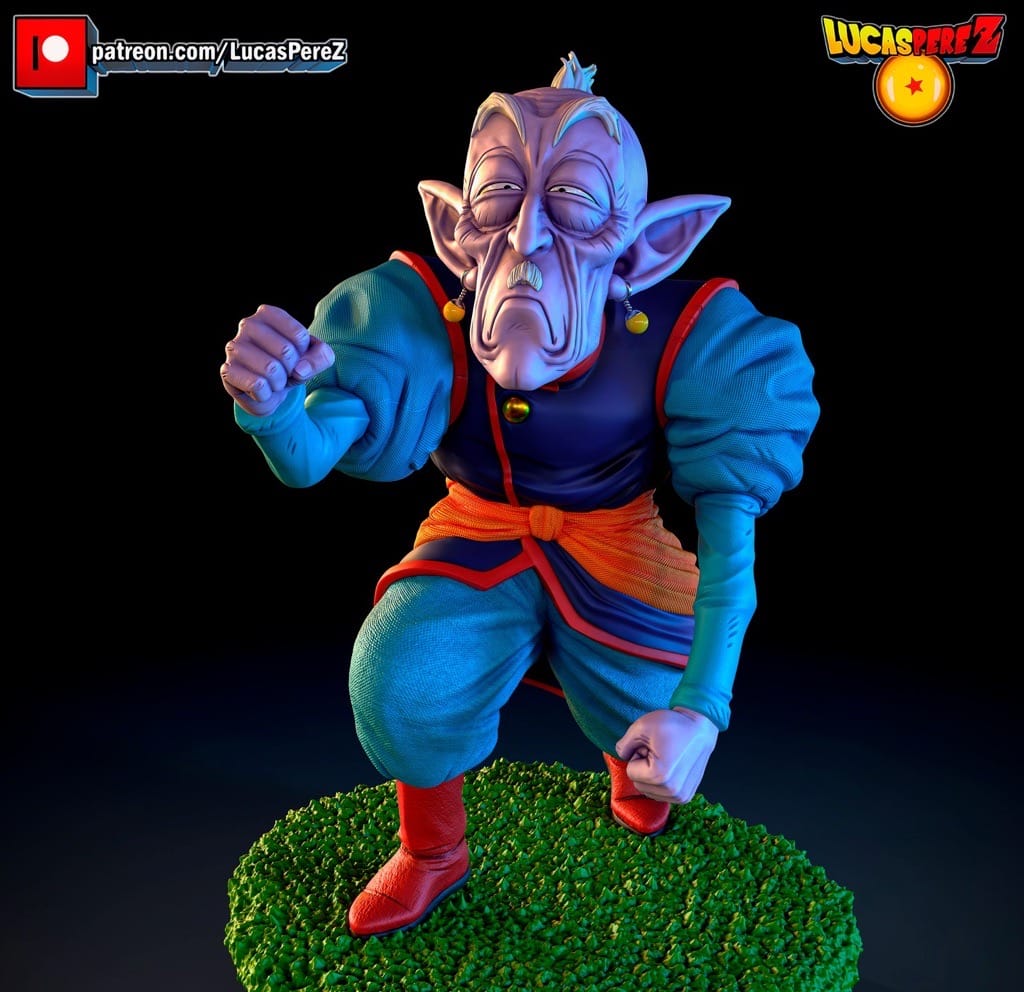 P站图纸印象馆 Lucas Perez 龙珠 老界王神 Lucas Perez 龙珠 老界王神