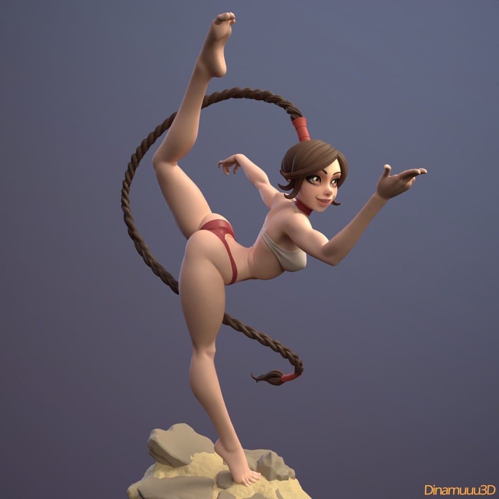 P站图纸印象馆 Dinamuuu 3D 降世神通 泰丽 Dinamuuu 3D 降世神通 泰丽