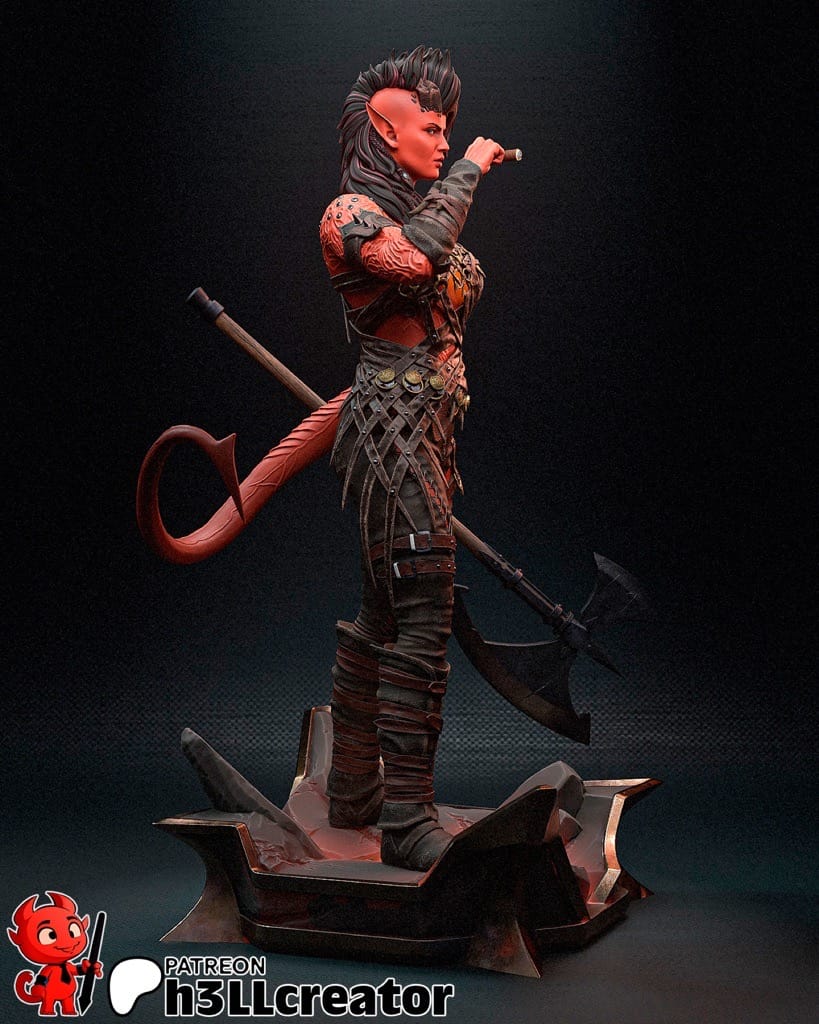 P站图纸印象馆 H3LL 博德之门 卡拉克 H3LL 博德之门 卡拉克