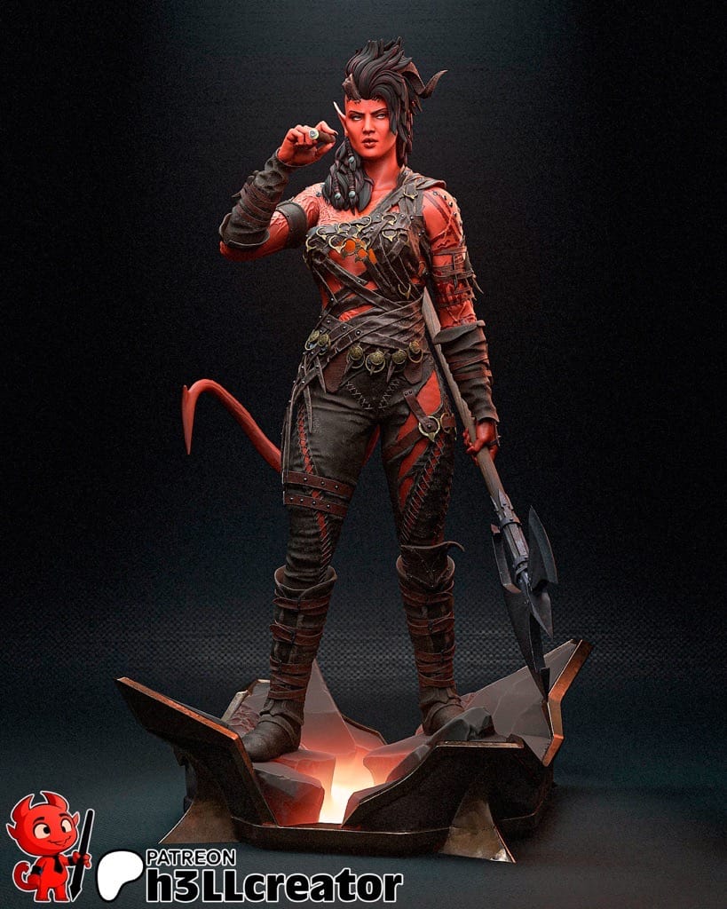 P站图纸印象馆 H3LL 博德之门 卡拉克 H3LL 博德之门 卡拉克