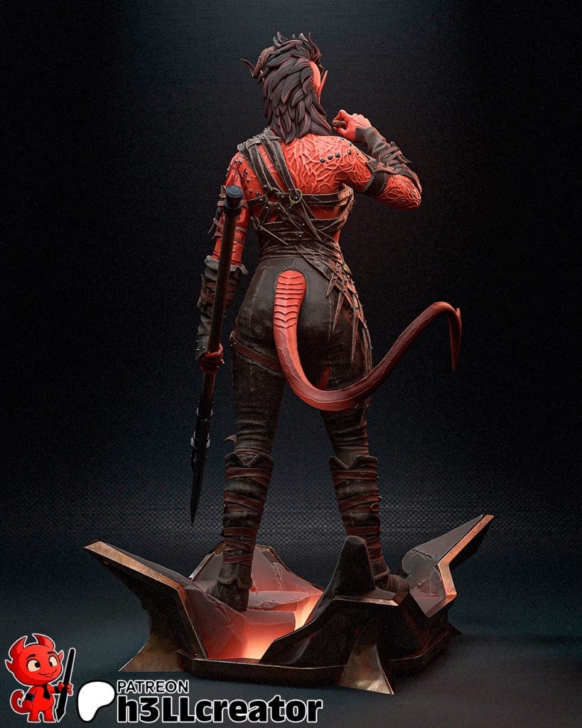 P站图纸印象馆 H3LL 博德之门 卡拉克 H3LL 博德之门 卡拉克