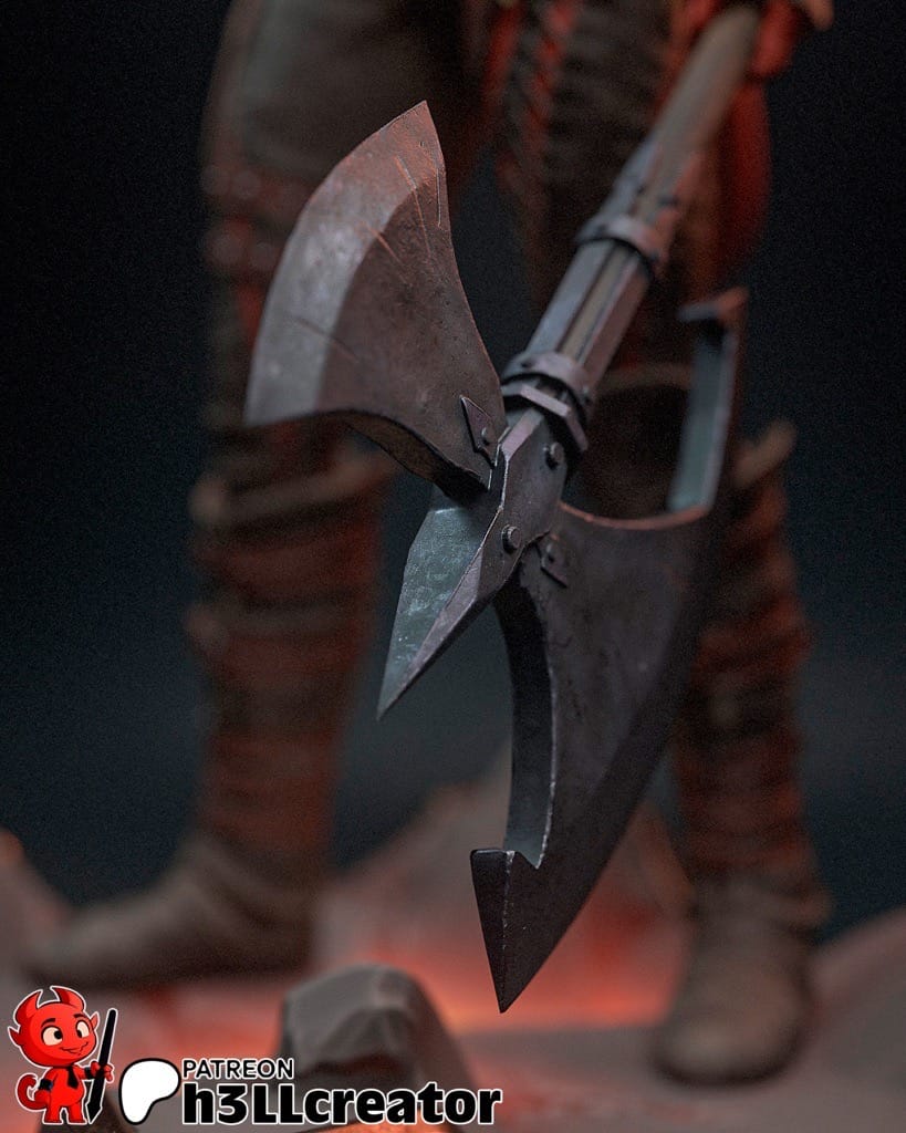 P站图纸印象馆 H3LL 博德之门 卡拉克 H3LL 博德之门 卡拉克