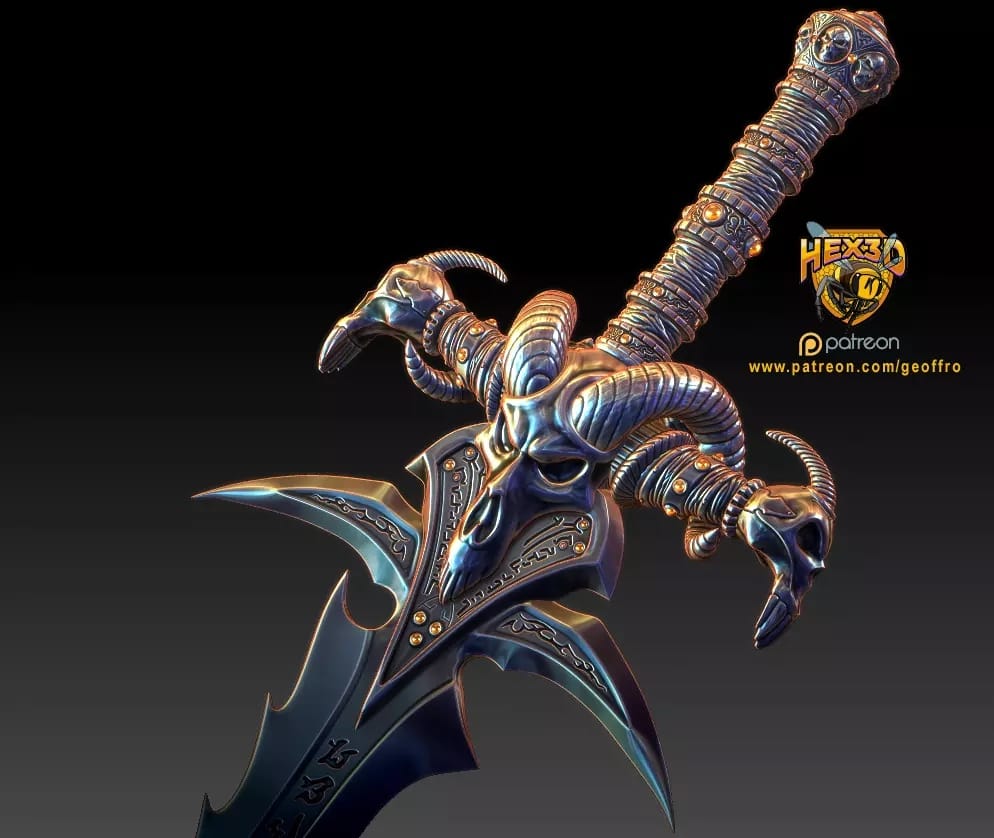 P站图纸印象馆 魔兽世界 霜之哀伤 魔兽世界 霜之哀伤