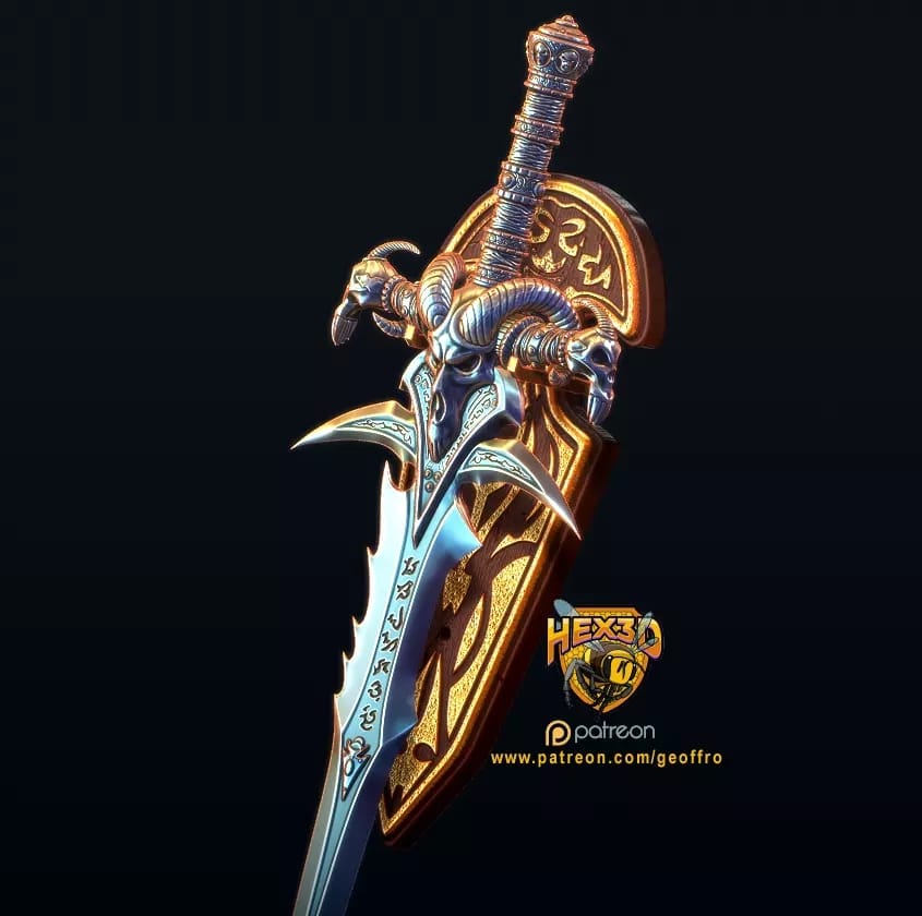 P站图纸印象馆 魔兽世界 霜之哀伤 魔兽世界 霜之哀伤