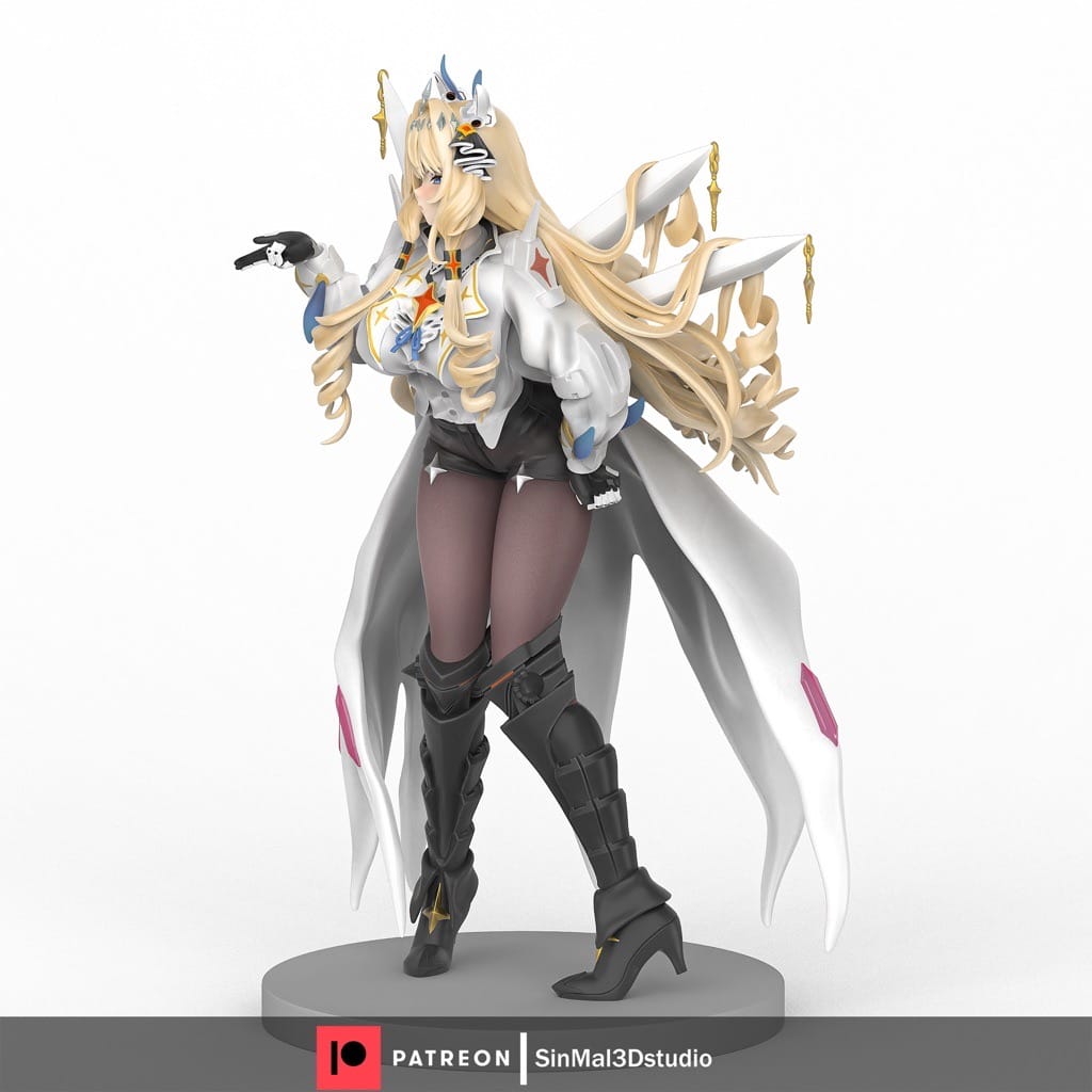 P站图纸印象馆 Sin3Dstudio 胜利女神 皇冠 Sin3Dstudio 胜利女神 皇冠