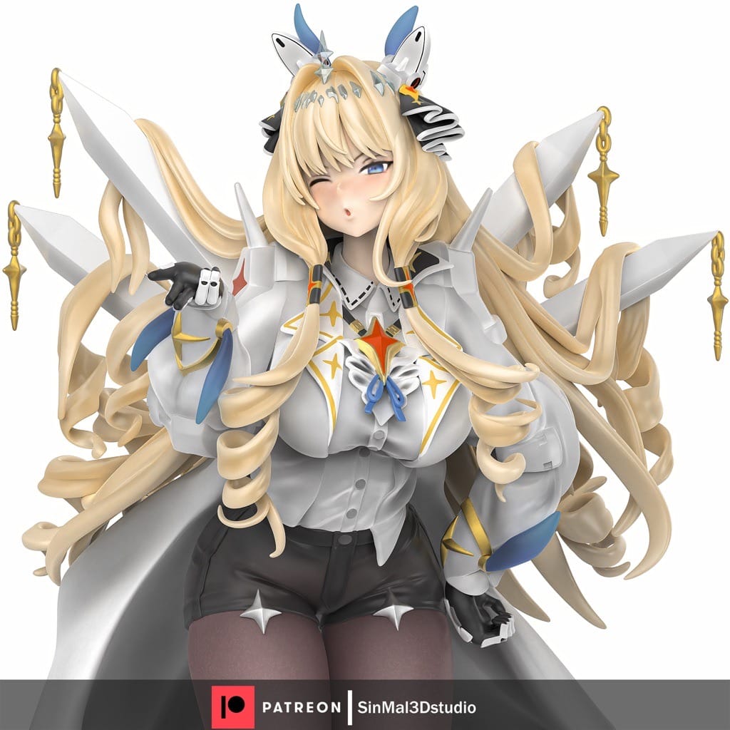 P站图纸印象馆 Sin3Dstudio 胜利女神 皇冠 Sin3Dstudio 胜利女神 皇冠