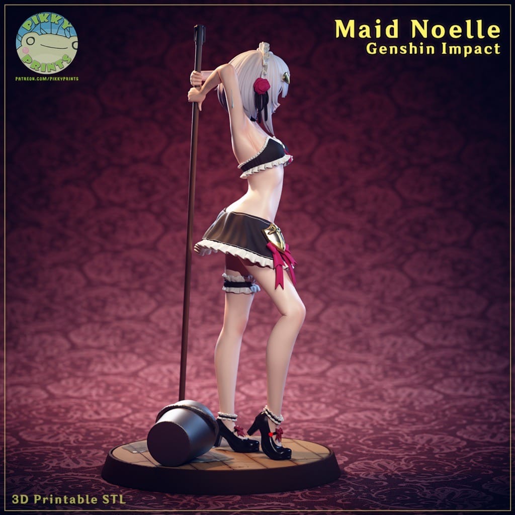 P站图纸印象馆 Pikitty 原神 诺艾尔 Pikitty 原神 诺艾尔