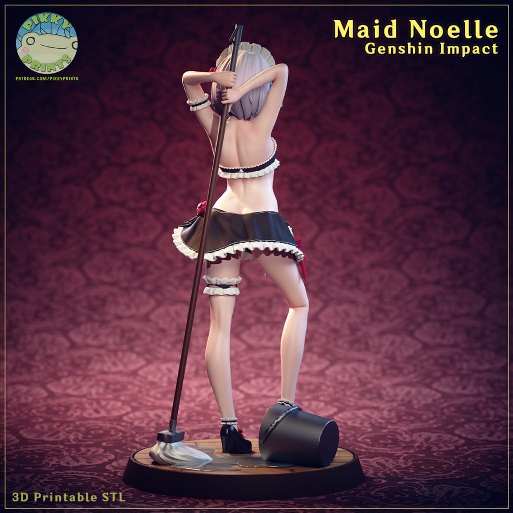 P站图纸印象馆 Pikitty 原神 诺艾尔 Pikitty 原神 诺艾尔