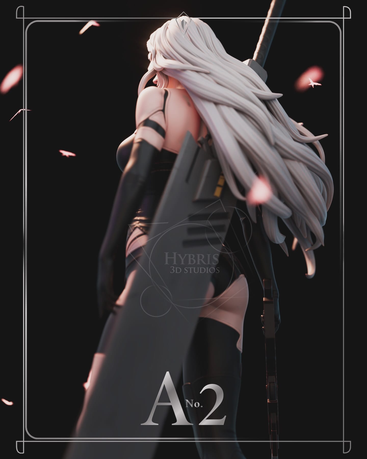 P站图纸印象馆 Hybris 尼尔:机械纪元 尤尔哈A型二号 Hybris 尼尔:机械纪元 尤尔哈A型二号