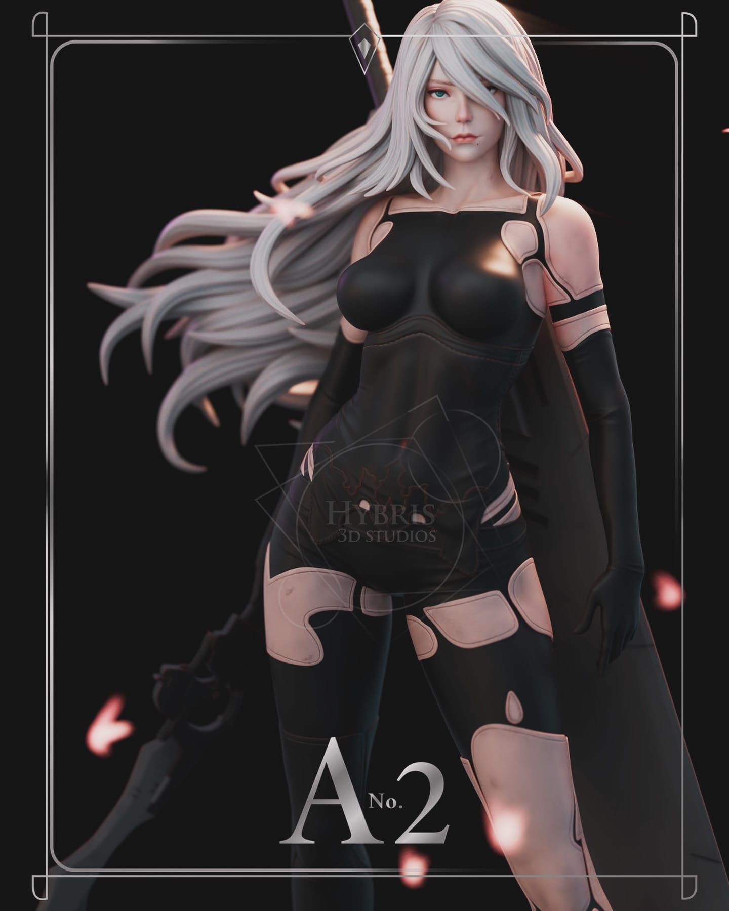 P站图纸印象馆 Hybris 尼尔:机械纪元 尤尔哈A型二号 Hybris 尼尔:机械纪元 尤尔哈A型二号