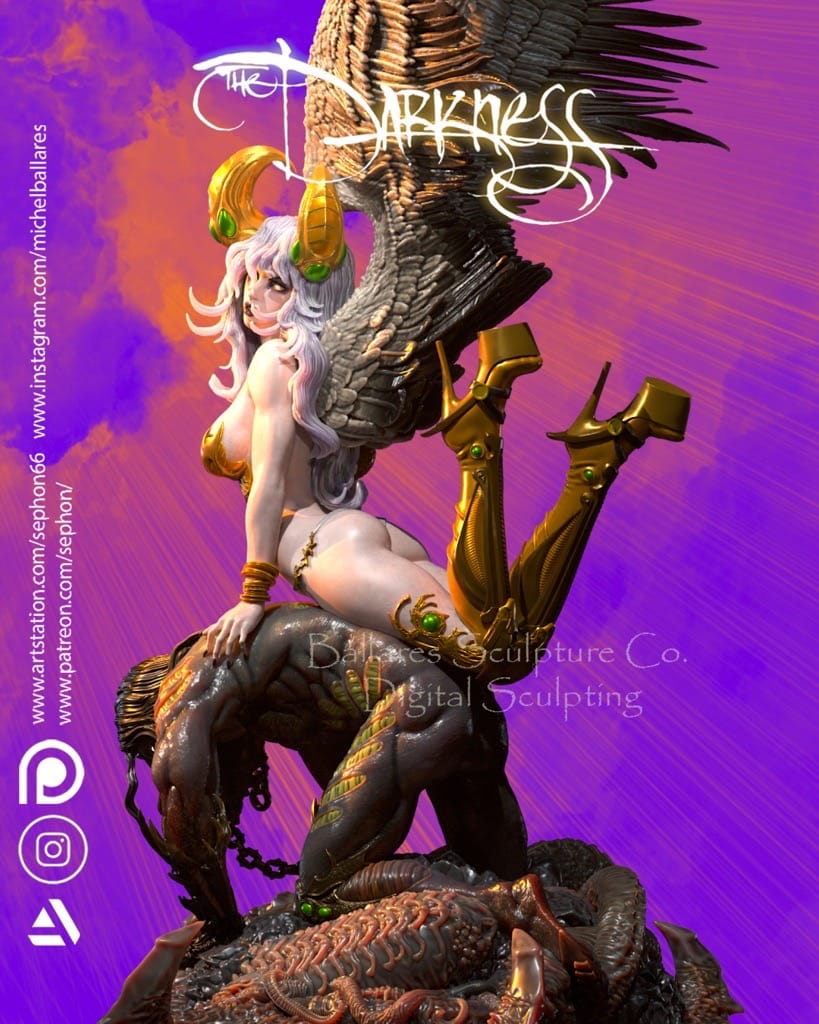 P站图纸印象馆 Geek MB 黑暗 黑暗天使 Geek MB 黑暗 黑暗天使