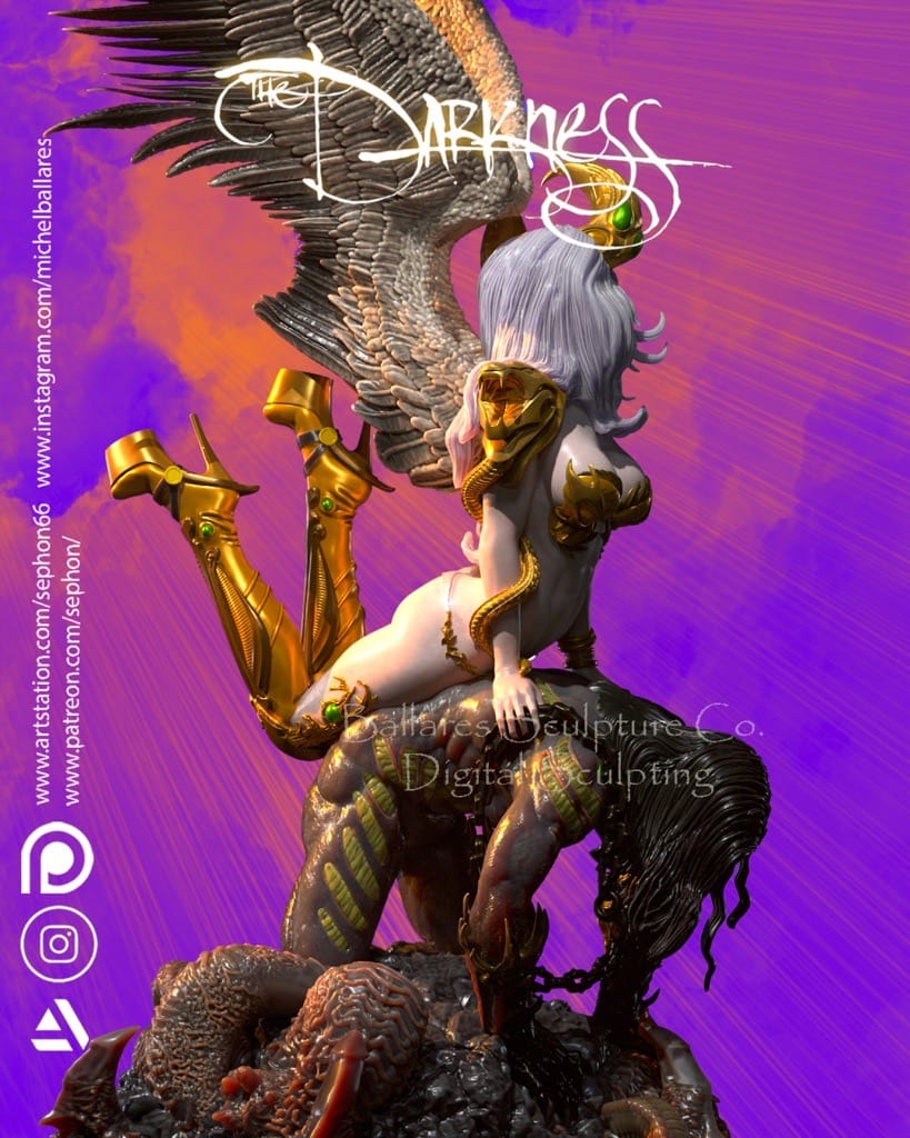 P站图纸印象馆 Geek MB 黑暗 黑暗天使 Geek MB 黑暗 黑暗天使