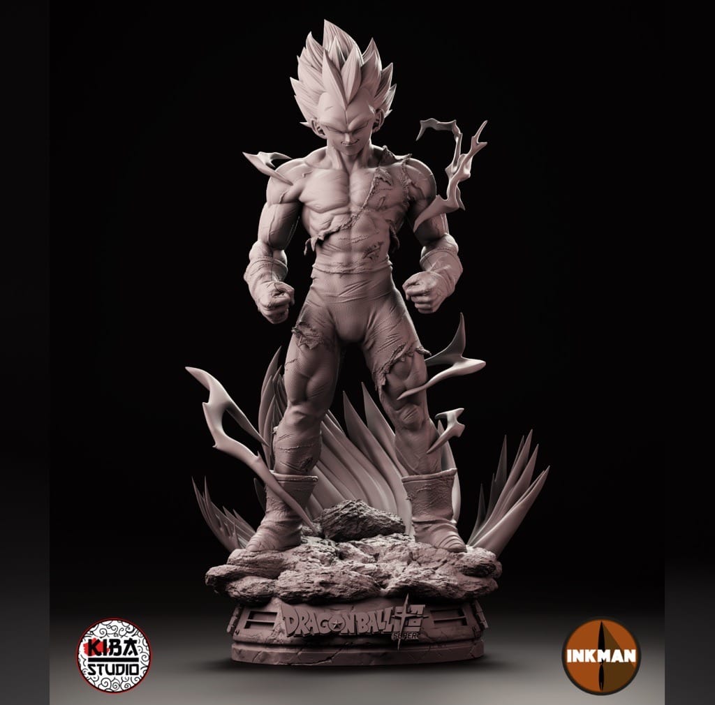 P站图纸印象馆 Kiba Studio 龙珠 贝吉塔 Kiba Studio 龙珠 贝吉塔