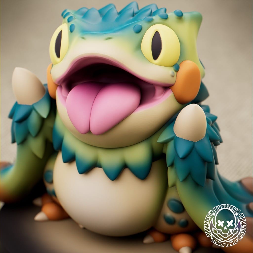 P站图纸印象馆 Jigglystix 怪物猎人 毒妖鸟幼崽 Jigglystix 怪物猎人 毒妖鸟幼崽