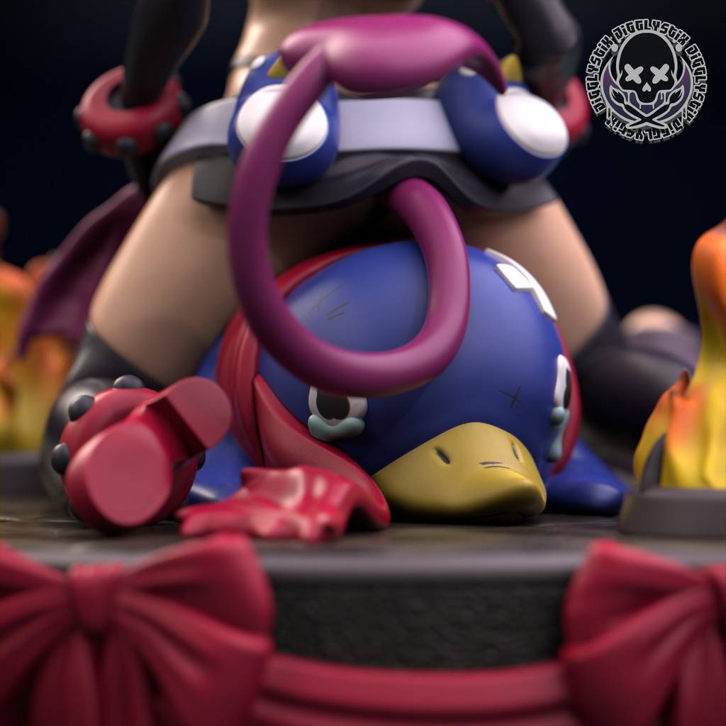 P站图纸印象馆 Jigglystix 魔界战记 艾多娜 Jigglystix 魔界战记 艾多娜