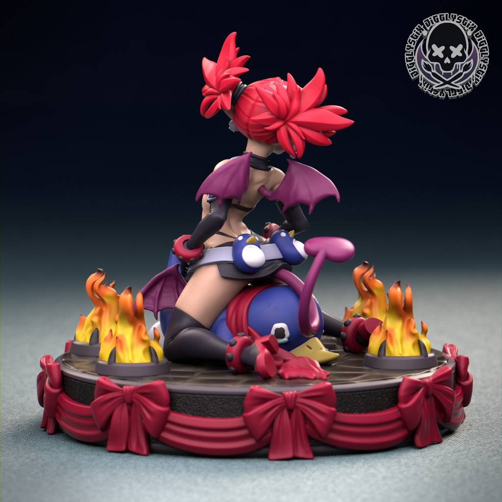 P站图纸印象馆 Jigglystix 魔界战记 艾多娜 Jigglystix 魔界战记 艾多娜