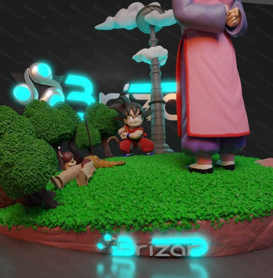 龙珠 淘白白对战悟空