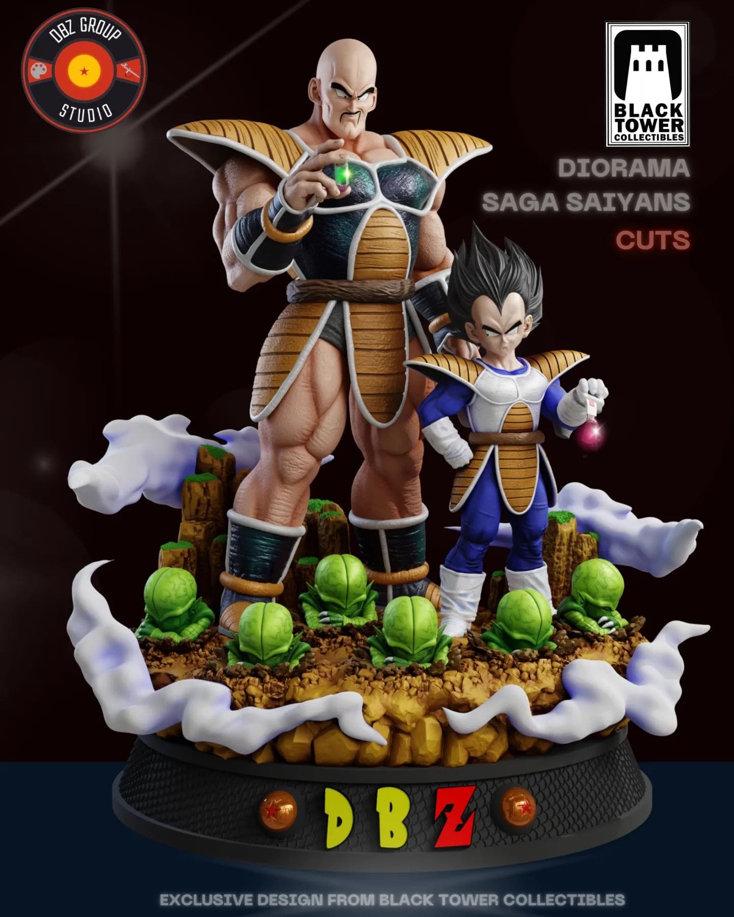 P站图纸印象馆 Black Towe 龙珠 贝吉塔和那巴 Black Towe 龙珠 贝吉塔和那巴