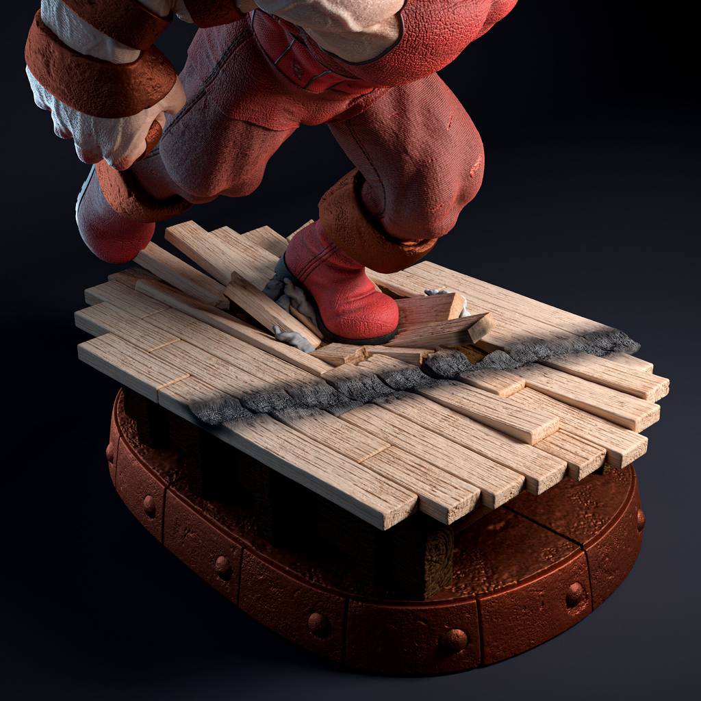 P站图纸印象馆 漫威 红坦克 漫威 红坦克