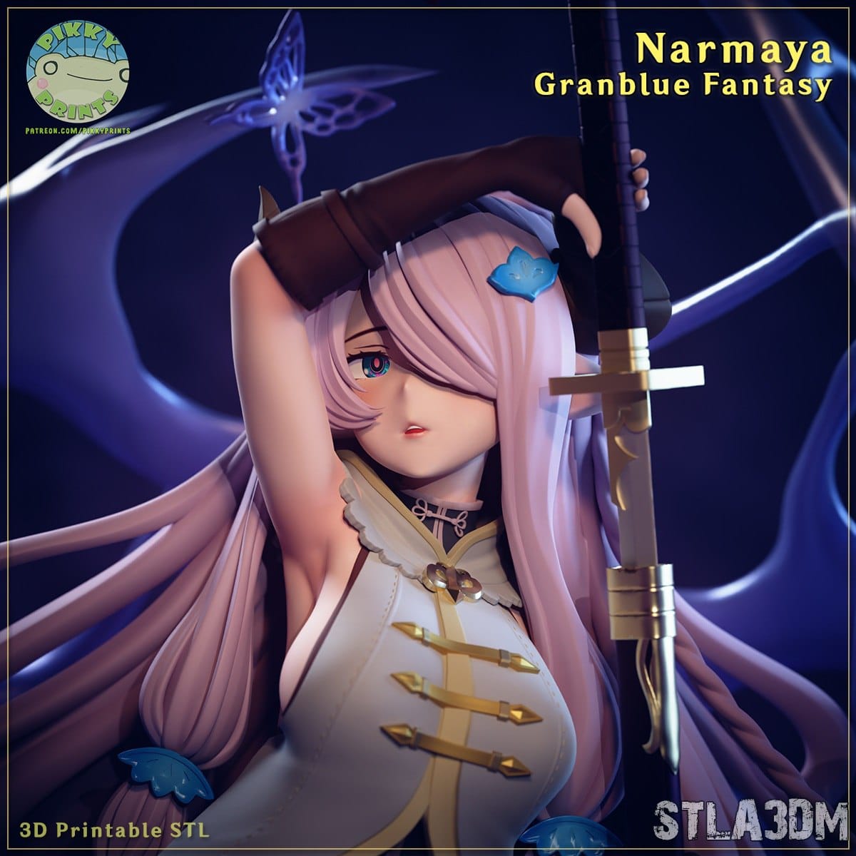 P站图纸印象馆 Pikitty 碧蓝幻想 娜尔梅亚 Pikitty 碧蓝幻想 娜尔梅亚