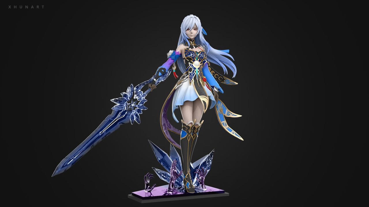 P站图纸印象馆 崩坏:星穹铁道 镜流 崩坏:星穹铁道 镜流